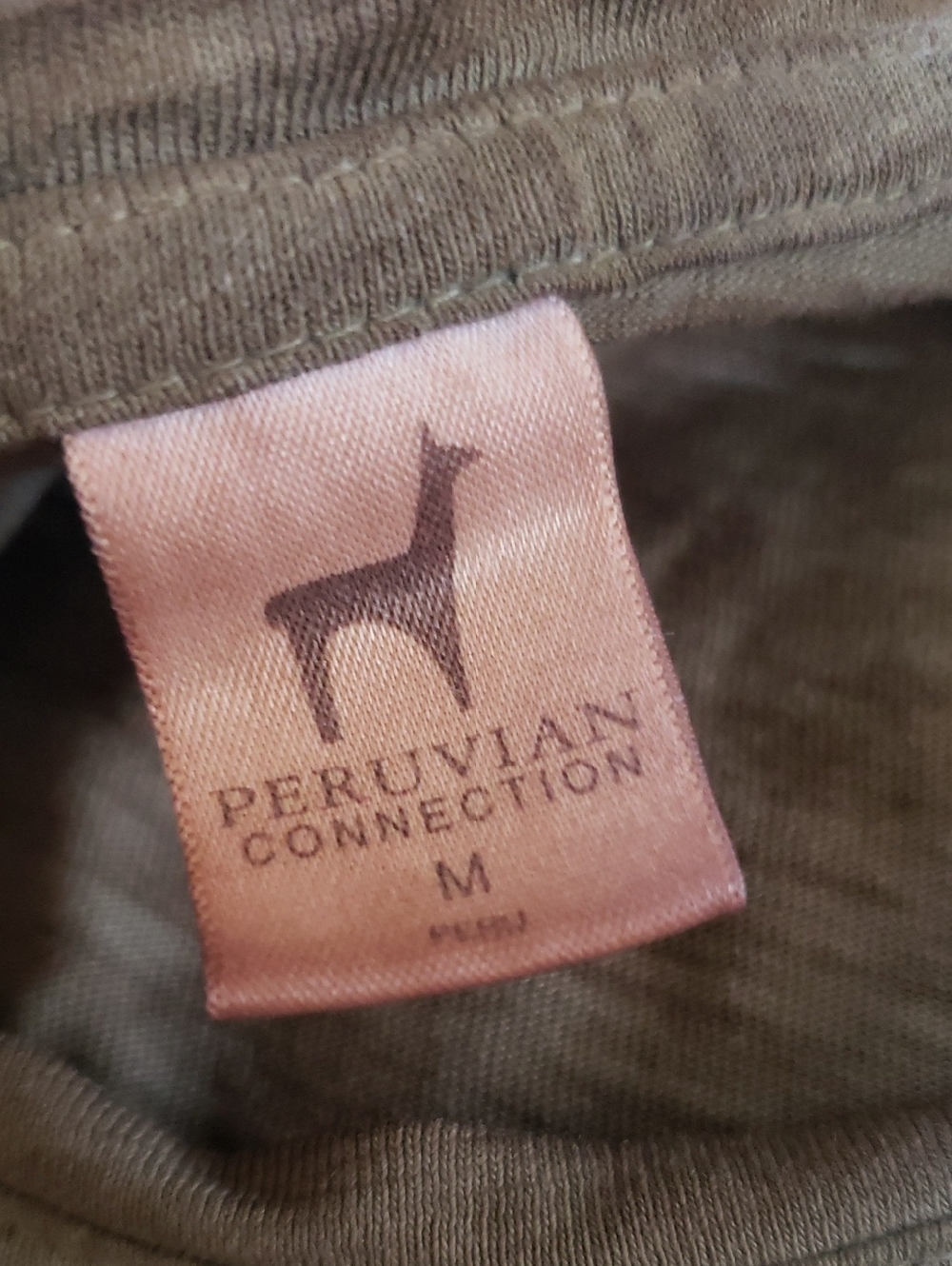 Peruvian Connection Cotton Tee M - Picture 5 of 6